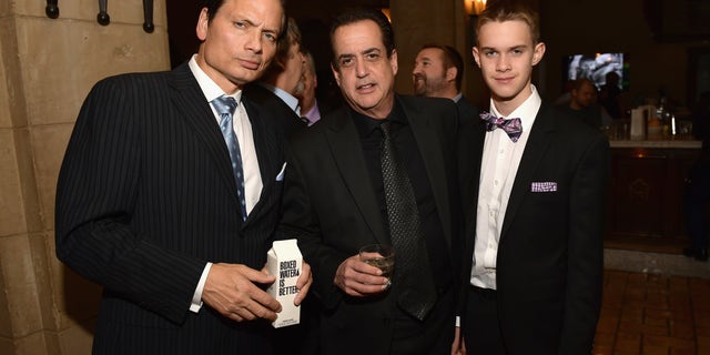 Rico Emery, Frank Vallelonga and Frank Vallelonga Jr. attend the after party for the gala screening of "Green Book" at AFI Fest 2018.