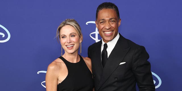 Amy Robach and T.J. Holmes, co-hosts of ABC’s 
