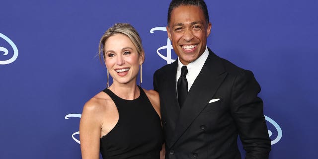 Amy Robach and T.J. Holmes, co-hosts of ABC’s 