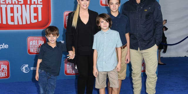 Melissa Joan Hart shares three sons with husband Mark Wilkerson: Tucker McFadden, Braydon Hart and Mason Walter.