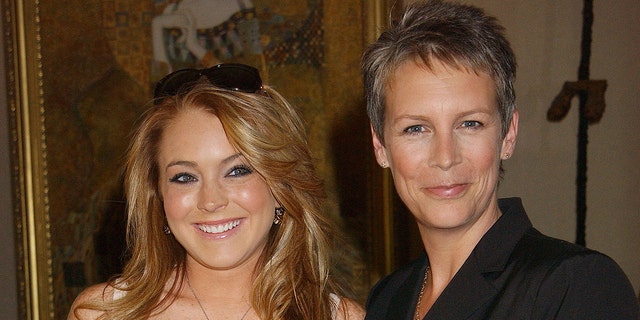 Jamie Lee Curtis, right, said she would be excited to potentially work with Lindsay Lohan again on a second "Freaky Friday" movie.