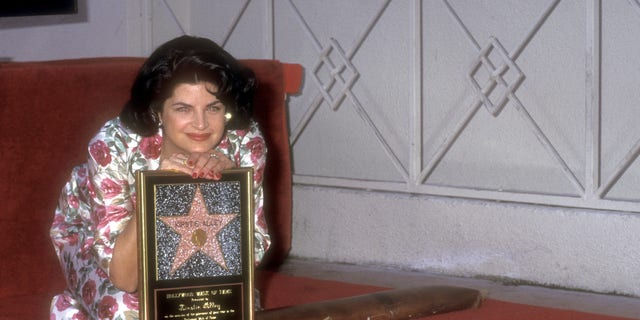 In 1995, Kirstie Alley got her star on the Hollywood Walk of Fame.