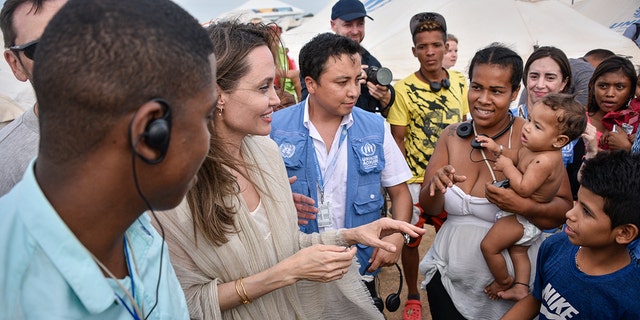 Jolie has spoken up about how meaningful it is for her to be able to help refugees around the world.