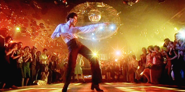 Travolta in Saturday Night Fever