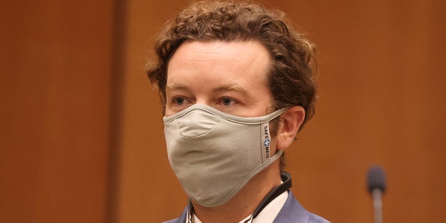 Actor Danny Masterson is arraigned on rape charges at Clara Shortridge Foltz Criminal Justice Center on September 18, 2020 in Los Angeles, California. 