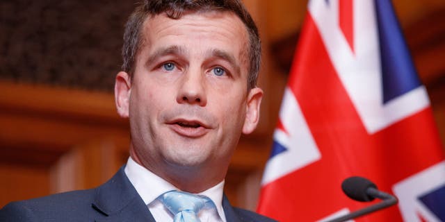 Consumers and Taxpayers Association Party leader David Seymour speaks during a news conference in the Legislative Council House of Parliament on September 28, 2021 in Wellington, New Zealand.