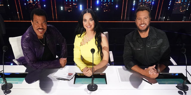 Luke Bryan's judge alongside Katy Perry "american idol" with Lionel Richie. The show is hosted by Ryan Seacrest.