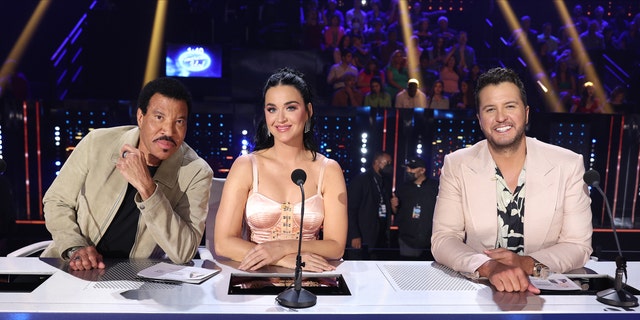 Katy Perry thought she heard Luke Bryan and his son talking "dope" than that "pee" during the set of "American Idol."