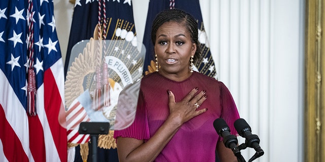 Former First Lady Michelle Obama in Washington DC on Sept. 7, 2022.