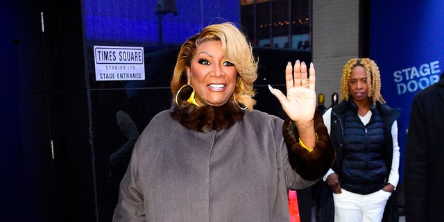 Patti LaBelle is seen outside "Good Morning America" on November 23, 2022, in New York City.  