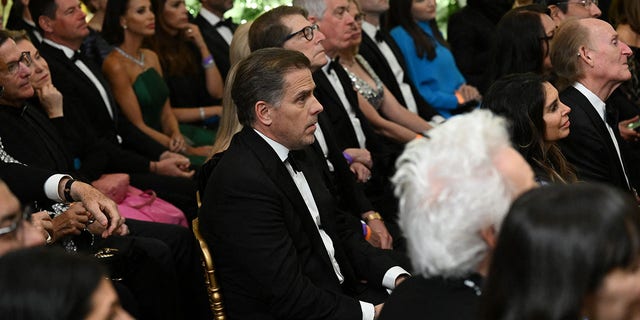 Hunter Biden attends a reception for the Kennedy Center Honorees in the East Room of the White House on Dec. 4, 2022.