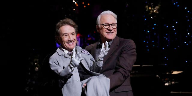 Hosts Martin Short and Steve Martin during promos at Studio 8H on Tuesday, December 6, 2022.