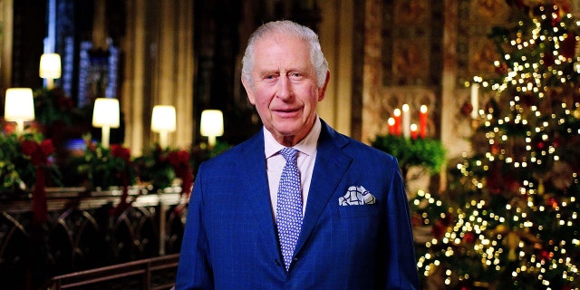 King Charles III gave his first Christmas address after the death of his mother, Queen Elizabeth II, in September.
