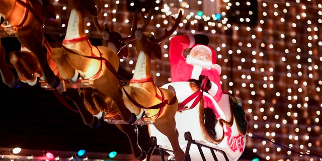 Santaland invites guests on an interactive train journey to St. Nick's North Pole home.