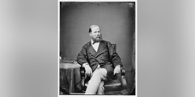 Hon. J. A. Campbell, between 1860 and 1875 — politician, soldier, lieutenant colonel in the Union Army, governor of the Wyoming Territory.