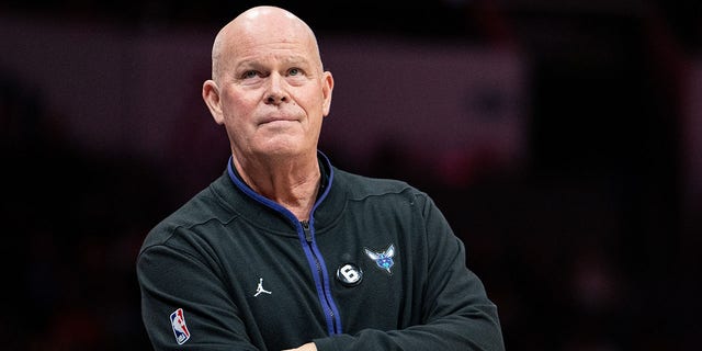 Hornets head coach Steve Clifford during the Washington Wizards game at Spectrum Center on Dec. 2, 2022, in Charlotte, North Carolina.