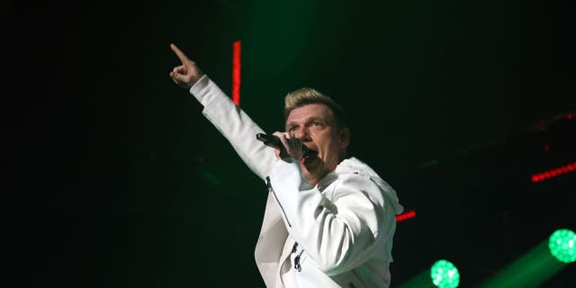 Nick Carter of the Backstreet Boys performs onstage during iHeartRadio Channel 95.5's Jingle Ball 2022 Presented by Capital One at Little Caesars Arena on Dec. 6, 2022 in Detroit, Mich.