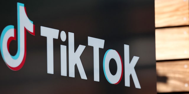 The TikTok logo outside a TikTok office on December 20, 2022 in Culver City, California. 