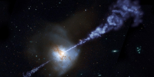The Herschel Space Observatory has shown that galaxies with the most powerful, active, supermassive black holes at their cores produce fewer stars than galaxies with less active black holes. 