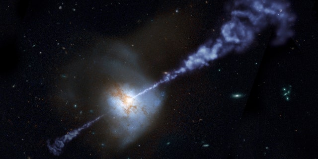 The Herschel Space Observatory has shown that galaxies with the most powerful, active, supermassive black holes at their cores produce fewer stars than galaxies with less active black holes.
