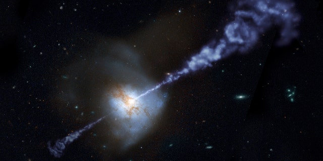 The Herschel Space Observatory has shown that galaxies with the most powerful, active, supermassive black holes at their cores produce fewer stars than galaxies with less active black holes. 