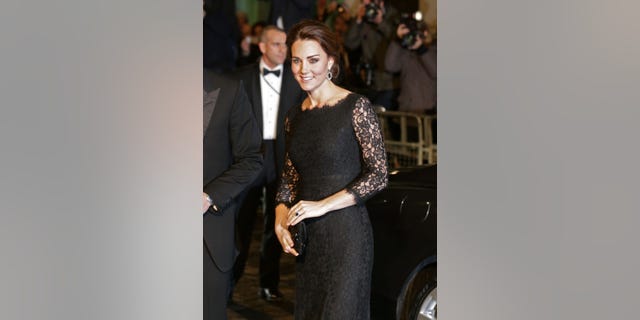 Kate Middleton, now the Princess of Wales, is shown in 2014.