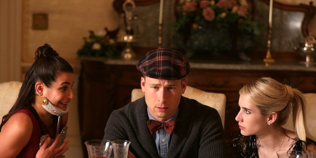 Glen Powell played frat-star Chad Radwell in the first two seasons of "Scream Queens."