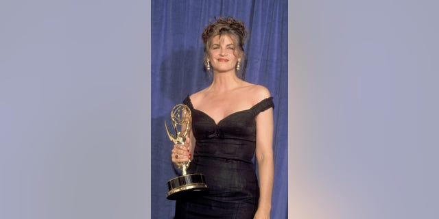 Kirstie Alley won her first Emmy in 1991 for her work on "Cheers."