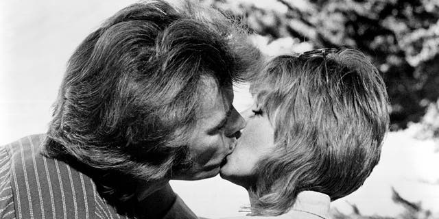 Donna Mills said Clint Eastwood is a good kisser.