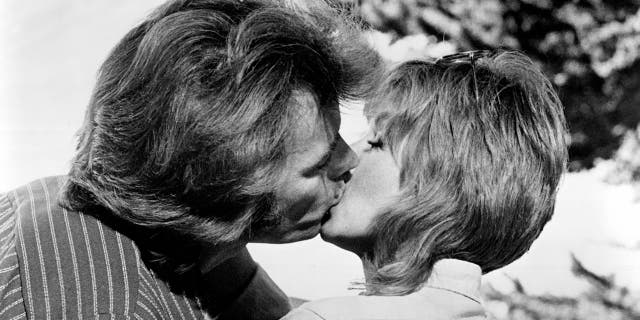 Donna Mills said Clint Eastwood is a good kisser.