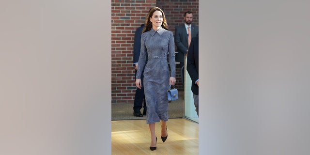 Kate Middleton visited Harvard on Friday during her and William's three-day U.S. visit.