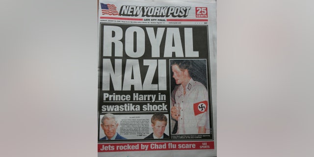 Prince Harry said he deeply regretted dressing up as a Nazi for a friend's costume party. He called it "one of the biggest mistakes of my life."