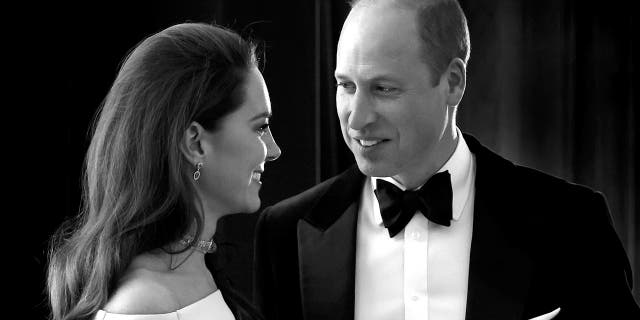 Catherine, Princess of Wales and Prince William, Prince of Wales are seen in a new behind-the-scenes photo from The Earthshot Prize 2022 at MGM Music Hall at Fenway in Boston.