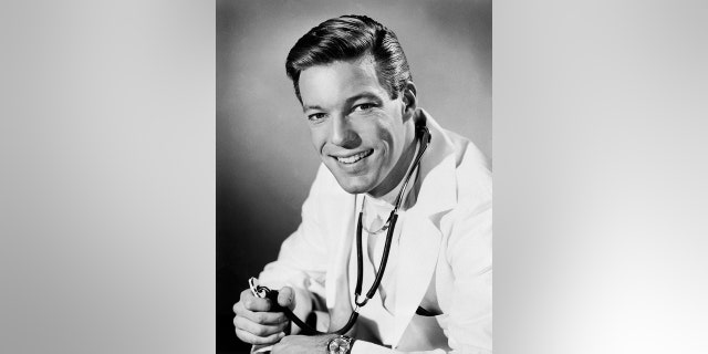 Richard Chamberlain is shown in costume for television's "Dr. Kildare" series circa 1963. The series catapulted the actor to stardom.