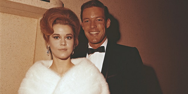 American actors Jane Fonda and Richard Chamberlain at the Emmy Awards on May 26, 1963.