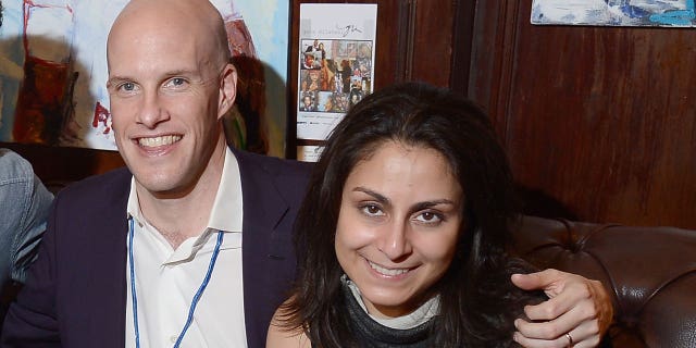 Soccer journalist Grant Wahl and his wife, Dr. Céline Gounder.