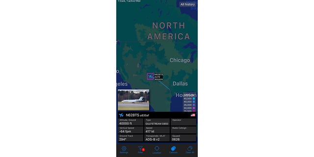 Many popular flight tracking apps, such as FlightAware and FlightRadar24, readily available in app stores, use the same aircraft data for tracking.
