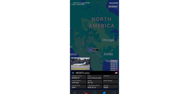 A number of popular flight-tracking apps, such as FlightAware and FlightRadar24, readily available in the app store, make use of the same aircraft data for tracking.