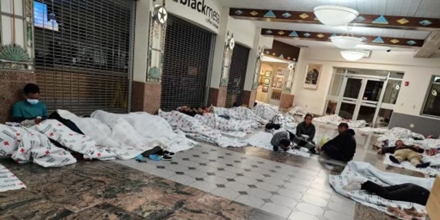 Hundreds of migrants use El Paso Airport as shelter amid holiday travel |  Fox News