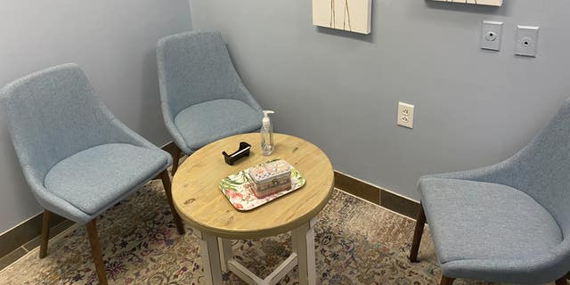 Capitol Hill Pregnancy Center counseling room.