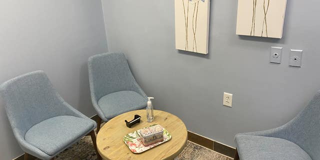 Capitol Hill Pregnancy Center counseling room.