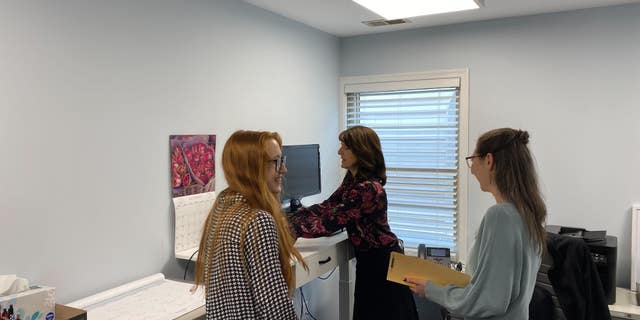 Staff at First Care Women's Health/Life First in Manassas, Virginia.