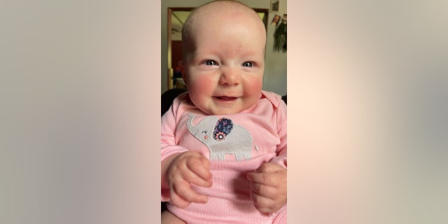Kennedy Mitchell, pictured here, still has a long road ahead of her but is a "resilient" baby, her mother said.
