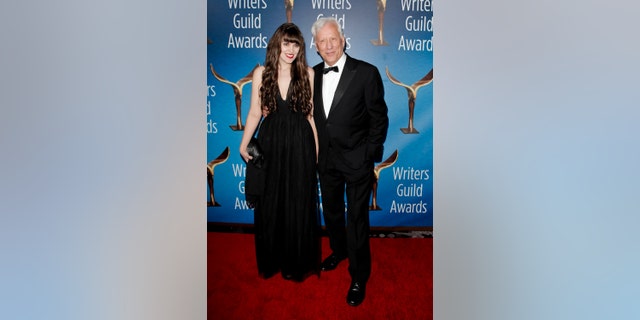 James and Sara walked the red carpet at the 2017 Writers Guild Awards.