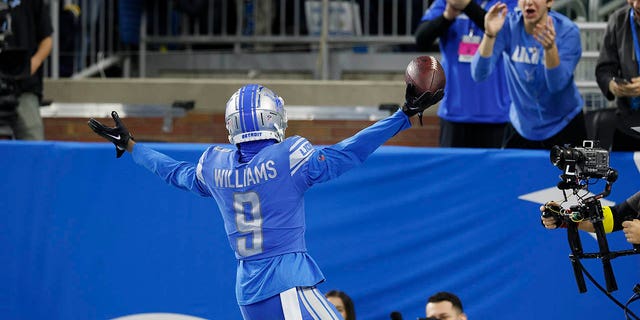 Lions’ Jameson Williams, suspended for playing, says he ‘wasn’t conscious’ of NFL’s betting insurance policies