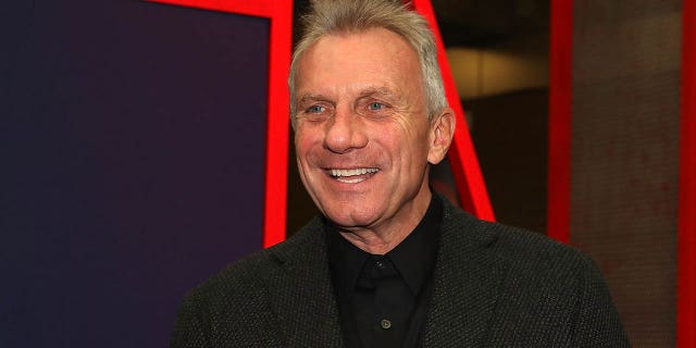 Joe Montana attends the Fanatics Super Bowl Party at the College Football Hall of Fame on February 2, 2019 in Atlanta.