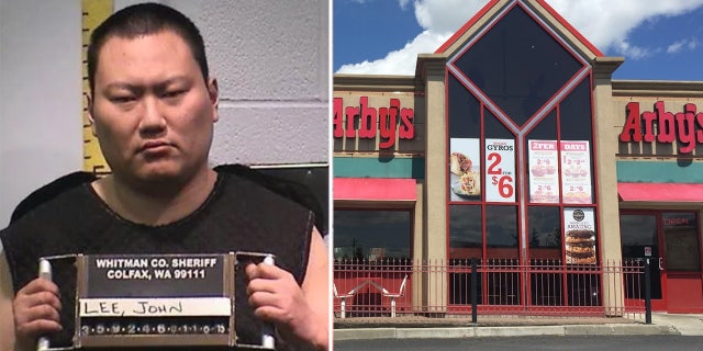 John Lee, left, was convicted of a Jan. 10, 2015, triple homicide in Moscow, Idaho. He fatally shot a manager at the downtown Arby's.