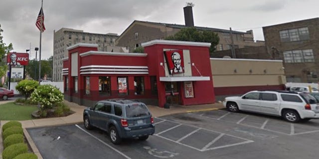 An employee at the Kentucky Fried Chicken restaurant on Delmar Boulevard in St. Louis was shot Monday by a customer who became upset after being told the restaurant was out of corn.