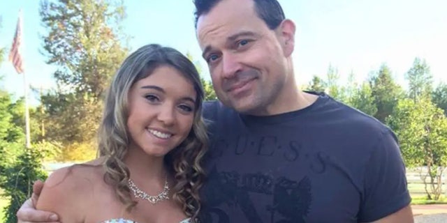Slain Idaho college student Kaylee Goncalves with her father, Steve Goncalves, who is frustrated by the pace of the murder investigation.