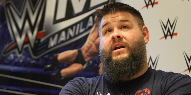 Kevin Owens had a meet and greet session with the members of the media in Manila, Philippines, Sept. 20 to promote the upcoming WWE Live Event at the Araneta Coliseum later that night.
